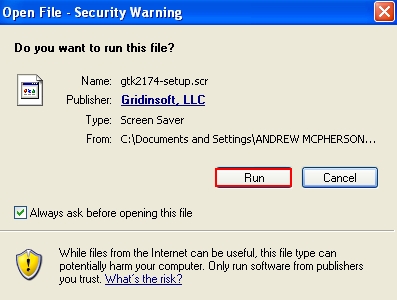 Run Anti-Malware's installer