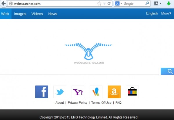 Webssearches.com screenshot