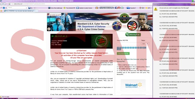 Policeweblab.com virus