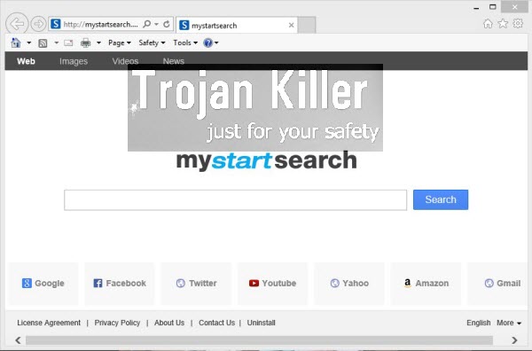 MyStartSearch browser hijacker