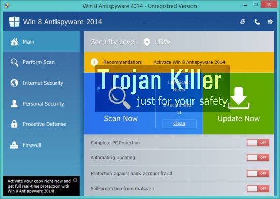 Win 8 Antispyware 2014