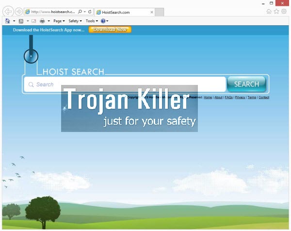 HoistSearch.com browser hijacker