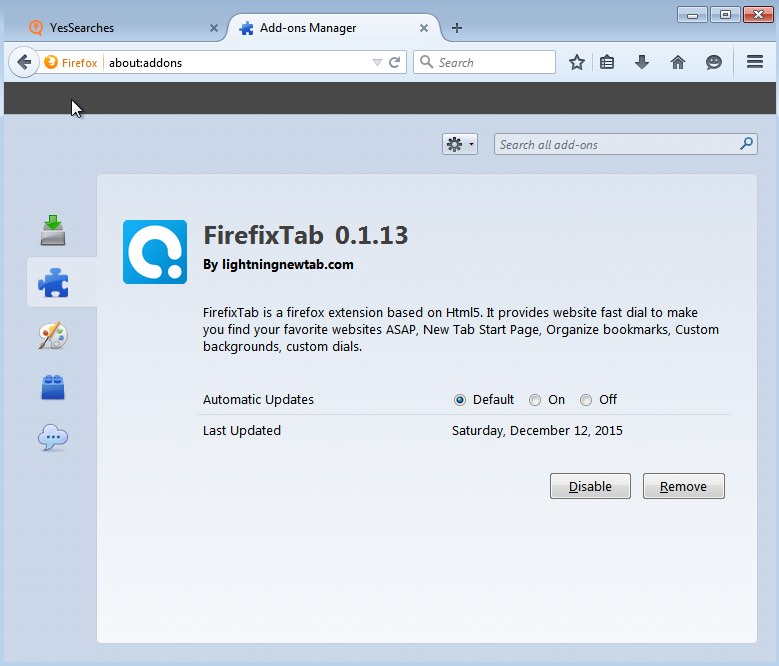 FirefixTab 0.1.13
