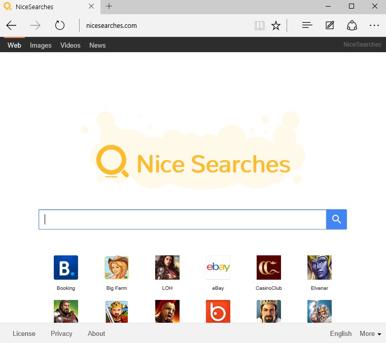 NiceSearches virus