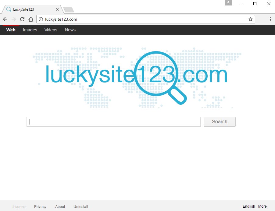 luckysite123.com browser hijacker