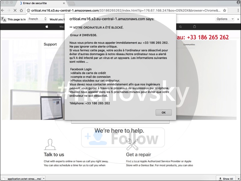 +33 186 265 262 Erreur # DW6VB36
