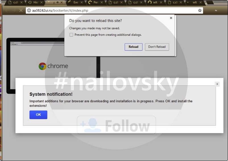 Aa38242ui.ru pop-up virus