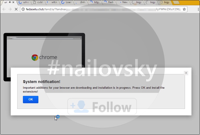 Fedasetu.club pop-up