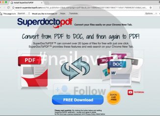 SuperDocToPDF browser virus