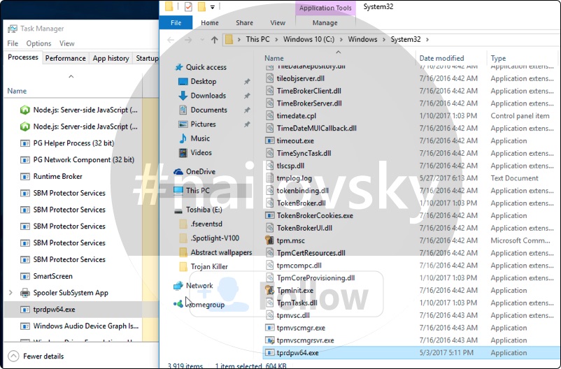 Tprdpw64.exe rootkit