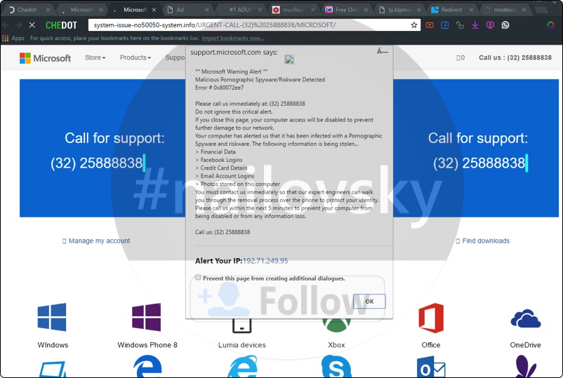 System-issue-no50050-system.info (32) 25888828 scam