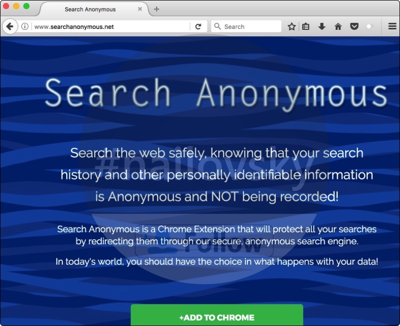 Search Anonymous hijacker