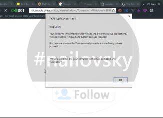 factstopia.press Warning scam
