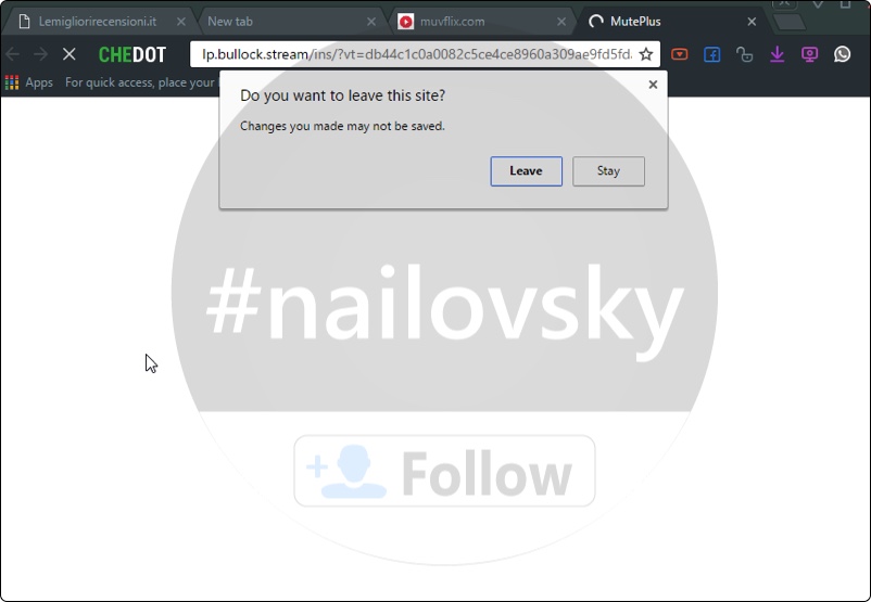 Lp.bullock.stream MutePlus extension