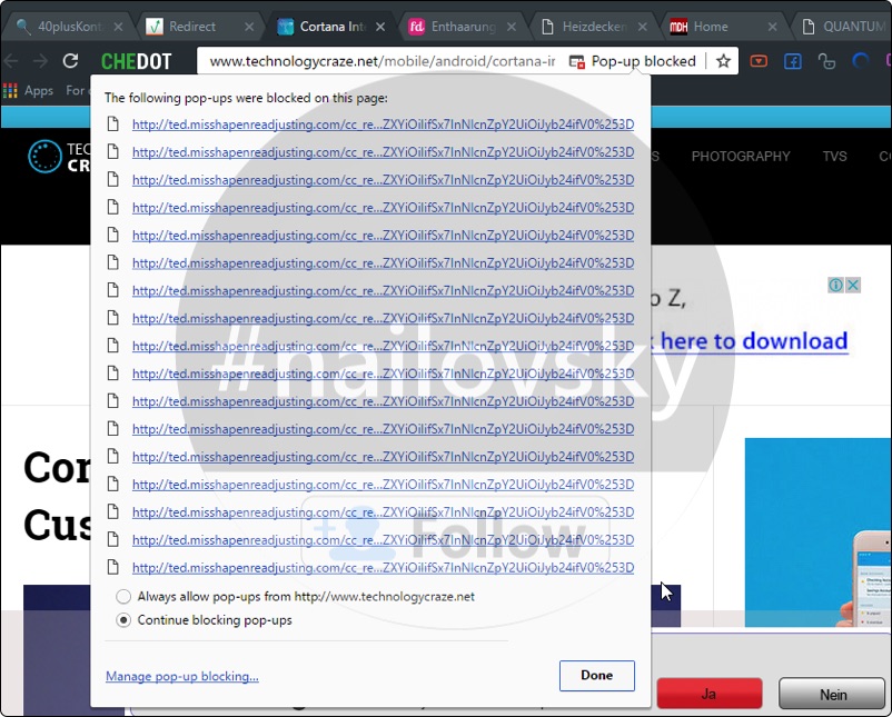 Ted.misshapenreadjusting.com redirect