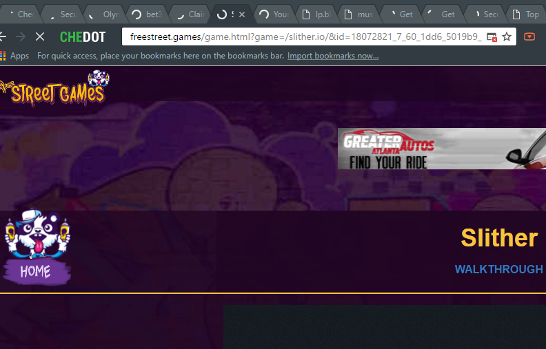 Freestreet.games game notification