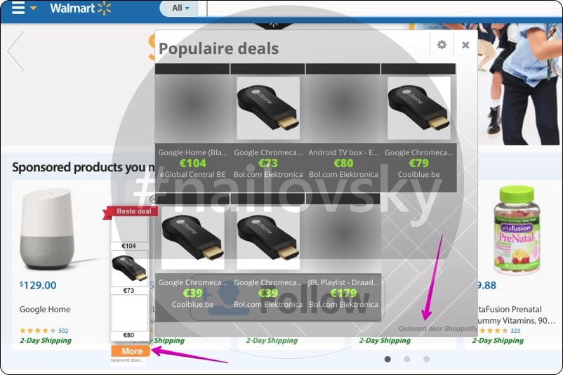 Shopperify Mac adware