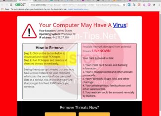 A3bl.today 'Your Computer May Have A Virus' scam
