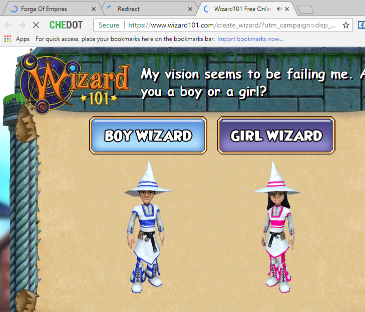 Wizard101.com game alert