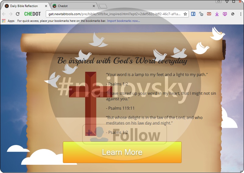 Get.newtabtools.com browser hijacker