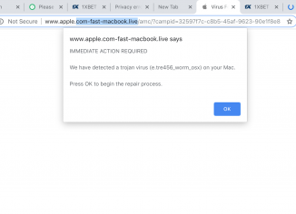 Apple.com-fast-macbook.live scam